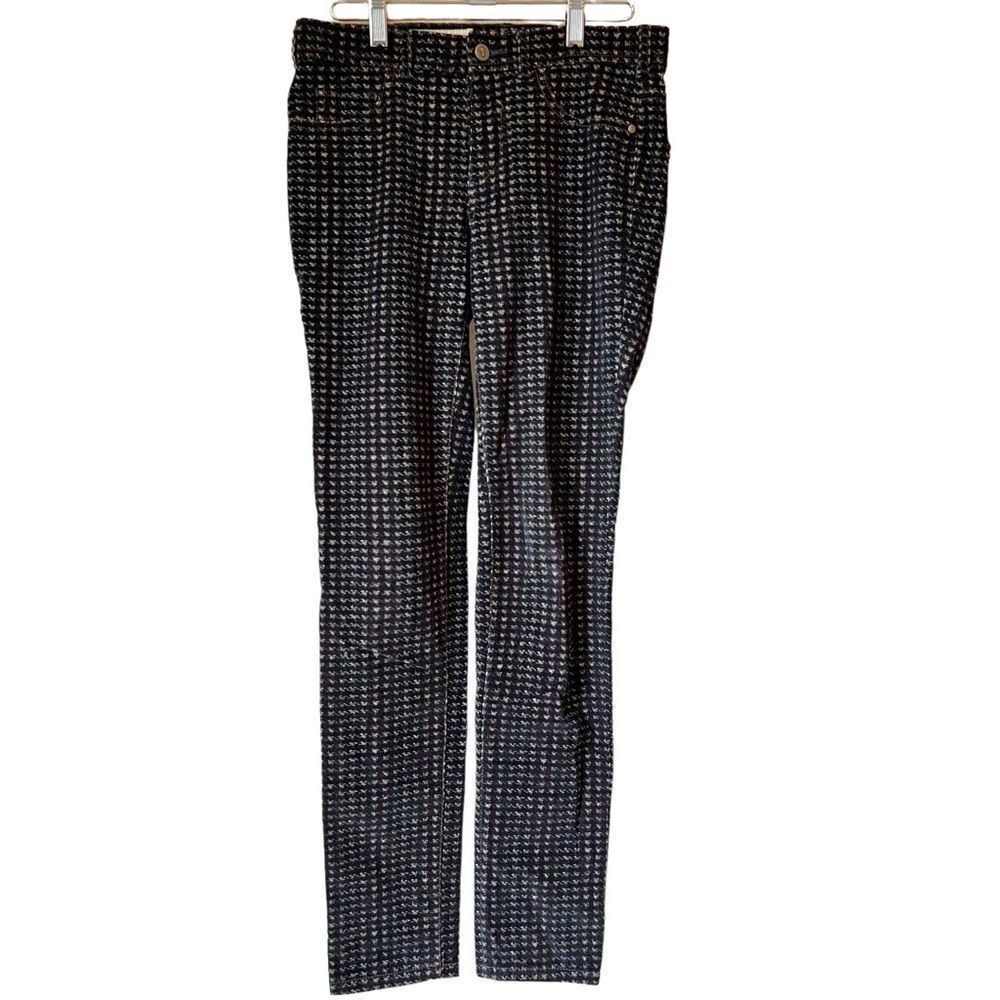 Anthropologie Pilcro And The Letterpress Serif Houndstooth Corduroy Pants